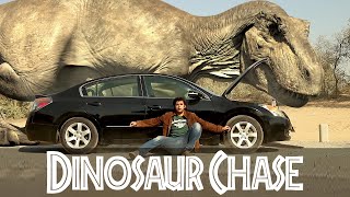 TRex Chase REMASTERED  Part 1  Jurassic World Dinosaur Fan Movie [upl. by Yonah]