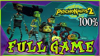 Psychonauts 2 FULL GAME 100 Longplay PS4 XBOX ONE PC [upl. by Karsten752]