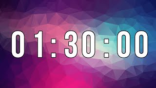 1 HOUR 30 MINUTE TIMER HD ⏳ [upl. by Macur]