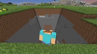 Minecraft But The Chunks Are Deleted Every Time [upl. by Frentz]