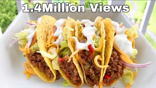 HOW TO MAKE BEEF TACOS  BEST BEEF TACOS [upl. by Adnuhsed]