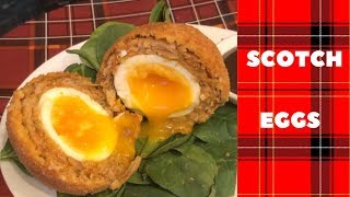 Easy Scotch Egg recipe  Scottish Recipe [upl. by Luapnhoj279]