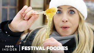 Quebec Winter Carnival’s Top 3 Foods  Festival Foodies [upl. by Notelrac19]