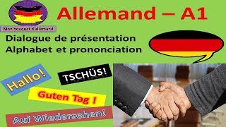 Allemand facile Guten Tag  Dialogue Niveau A1 [upl. by Thorley]