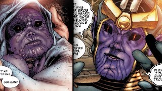 Thanos Childhood and Teenage Years  Marvel Comics Explained [upl. by Derfnam]