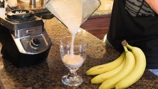 Muscle Building Shake Peanut Butter Banana Protein Shake [upl. by Adym]