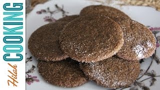 How to Make Ginger Snap Cookies  Hilah Cooking [upl. by Ikey]