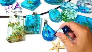 Beginners  Easy making Epoxy Resin jewelry  RESIN ART [upl. by Just146]