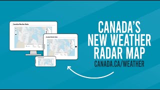 Canada’s New Weather Radar Map [upl. by Gussie]