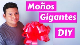 DIY Como Hacer Moños Gigantes [upl. by Nollek171]