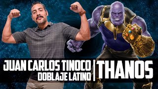 Entrevista a Juan Carlos Tinoco Voz de Thanos [upl. by Htaras108]