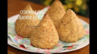 COXINHA DE BATATA DOCE ASSADA [upl. by Krefetz]