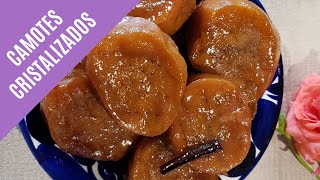 COMO HACER DULCES CRISTALIZADOS  DULCES DE CAMOTE [upl. by Ashia]