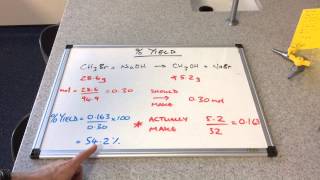 Percentage Yield and Limiting Reagent [upl. by Wey65]