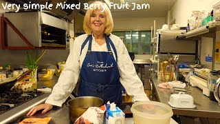 How to make Simple Jam using Frozen Berries [upl. by Ilowell377]