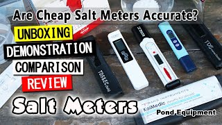 Salt Meters Salinity Tester  Is Cheap Accurate [upl. by Aseretairam]