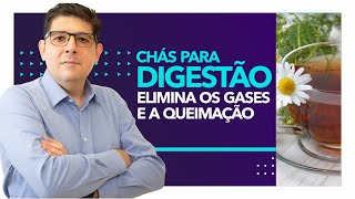 Os melhores CHÁS para Digestão  Dr Juliano Teles [upl. by Airdnahc]