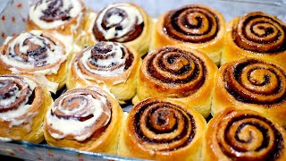 ROLES de CANELA muy ESPONJOSOS Elaboración a manoCINNAMON ROLLS Dulce Hogar Recetas [upl. by Malvie]