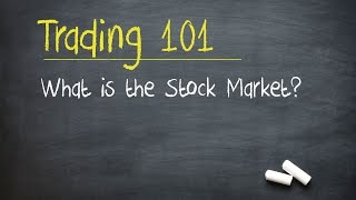 Trading 101 What is the Stock Market [upl. by Nama]