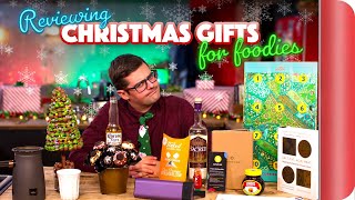 Reviewing Christmas Gifts For Foodies  Sorted Food [upl. by Ynetsed]