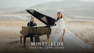 Faouzia amp John Legend  Minefields Official Music Video [upl. by Jovitta]