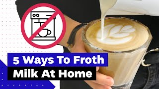 How To Froth Milk At Home Best Milk Frothers Review [upl. by Crispas198]