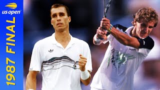 Ivan Lendl vs Mats Wilander Highlights  US Open 1987 Final [upl. by Iney]