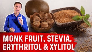 Artificial Sweeteners Monk Fruit Stevia Erythritol amp Xylitol – Dr Berg [upl. by Everara]