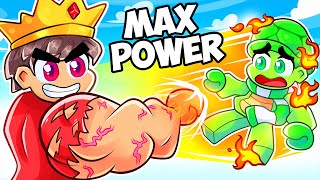 Unlocking MAX POWER in Pushing Simulator Roblox [upl. by Tawsha]