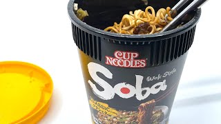 Nissin Cup Noodles Wok Style Soba Classic 90g [upl. by Sidnal]