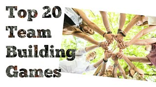 Top 20 Corporate Team Building Games  Team Building Activities [upl. by Atinel]