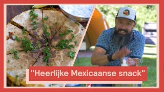 Mexicaanse Quesadillas 3  CampingKoken met Ramon [upl. by Priest871]