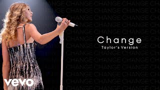 Taylor Swift  Change Taylors Version Lyric Video [upl. by Udale]