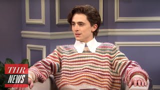 SNL Recap Timothée Chalamet Impersonates Harry Styles Kate McKinnon as Dr Fauci amp More  THR News [upl. by Aseek535]