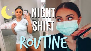 NIGHT SHIFT HEALTHCARE ASSISTANT ROUTINE  24 hours in my life [upl. by Watt]