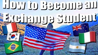 HOW TO BECOME AN EXCHANGE STUDENT  How to Study Abroad in High School [upl. by Tatia]