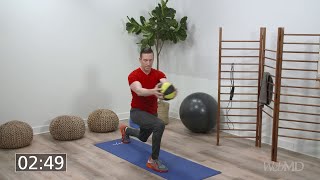 10Minute Medicine Ball Workout  WebMD [upl. by Bahe281]