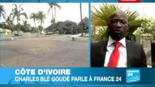 Entretien avec Charles Blé Goudé sur la crise en Côte dIvoire [upl. by Tannen]