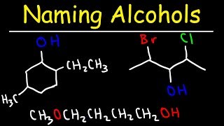 Naming Alcohols  IUPAC Nomenclature [upl. by Idihsar581]