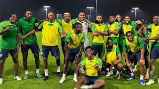 Super Eagles thrash UAE club AFCON 2024 [upl. by Oiraved539]