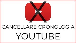 Come Cancellare la Cronologia di YouTube [upl. by Ahsilra]