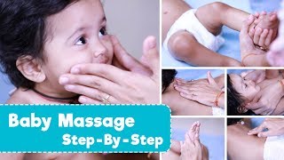 How To Massage A Baby  Step By Step Techniques  Benefits [upl. by Dunaville]