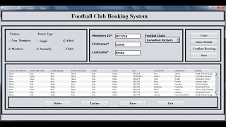 How to Create a Booking System in Java Netbeans [upl. by Icnarf]