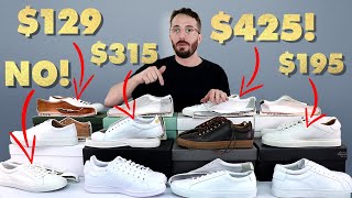 13 Sneaker Showdown  THE BEST WHITE SNEAKER and one to NEVER BUY [upl. by Benn561]