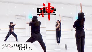 PRACTICE Stray Kids  神메뉴 Gods Menu  Dance Tutorial  SLOWED  MIRRORED [upl. by Dranreb]