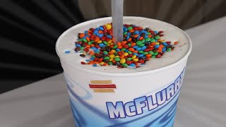 Giant McFlurry 20x normal McDonalds size [upl. by Andrei]