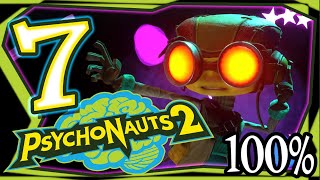 Psychonauts 2 Walkthrough Part 7 XB1 PS4 PC 100 [upl. by Znerol892]