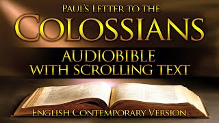 Holy Bible Audio COLOSSIANS 1 to 4  Full Contemporary English With Text [upl. by Annahsit]