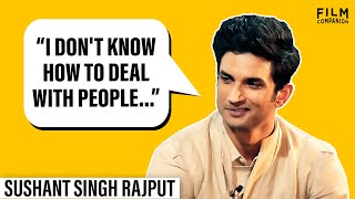 quotLife will Surprise youquot  Sushant Singh Rajput  Anupama Chopra  Film Companion [upl. by Concoff885]