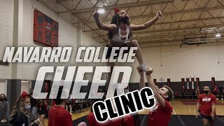 Navarro CHEER Clinic day SKILLS [upl. by Dawes594]